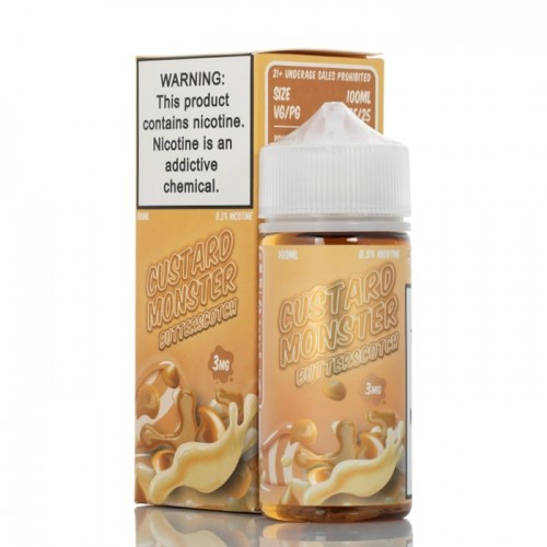 Jam Monster - Custard Monster Butterscotch 100ML