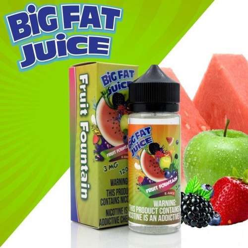 Big Fat Juice Fruit Fountain Premium Likit 120ml